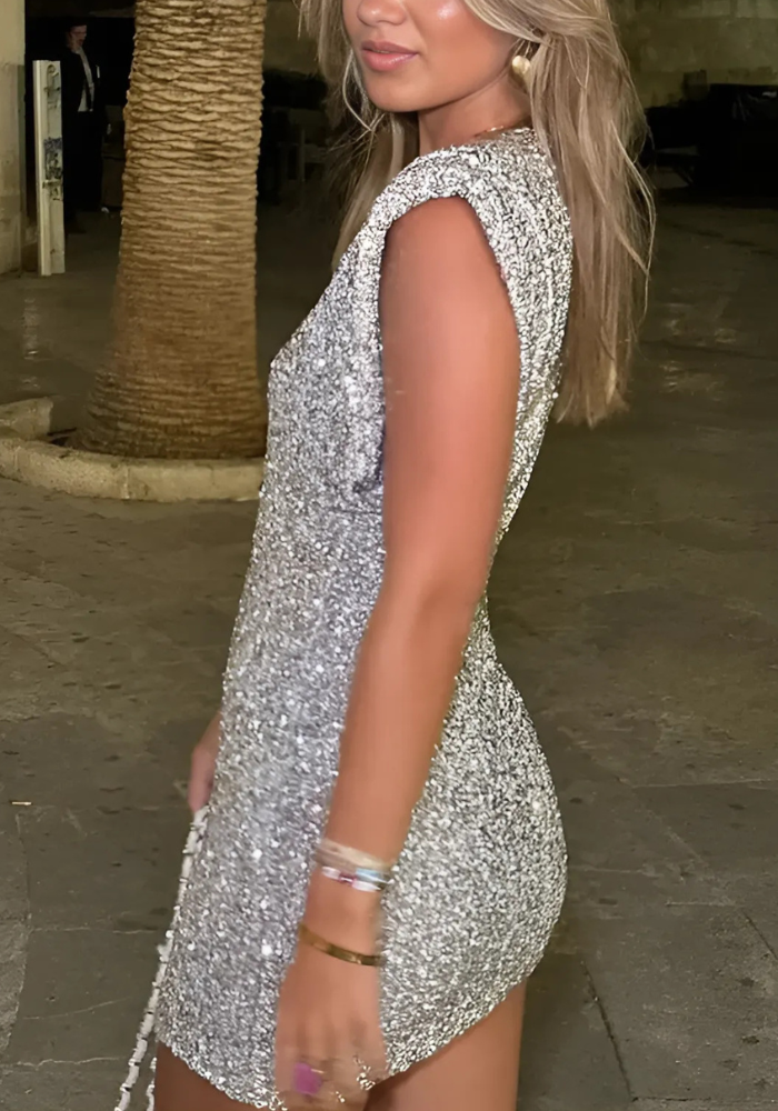AMBER - Glitzerkleid
