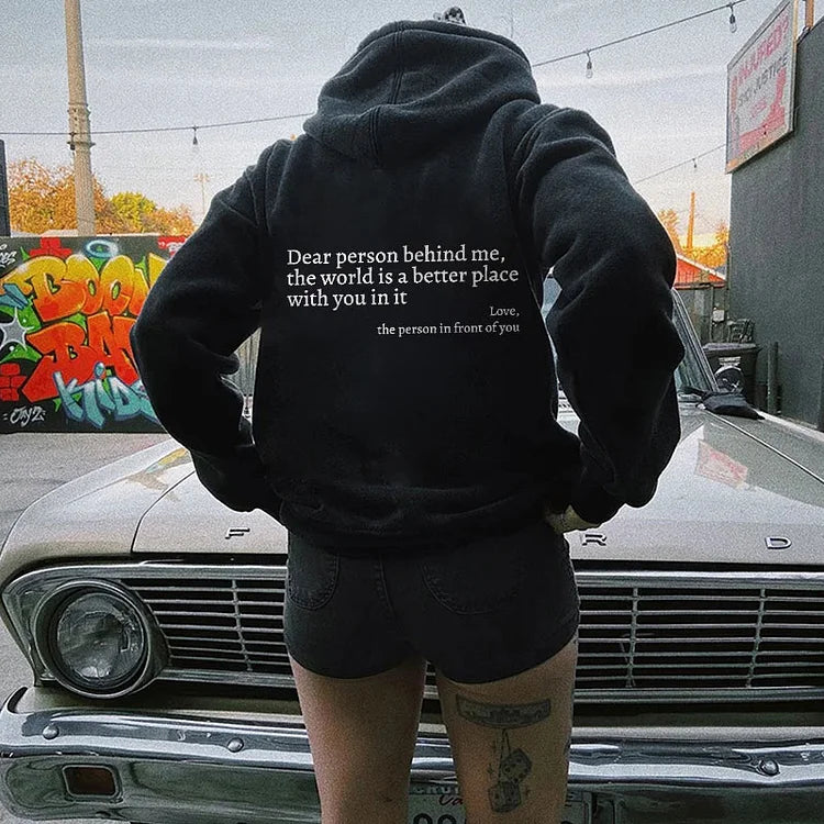 ELIN – Übergroßer Liebes-Hoodie