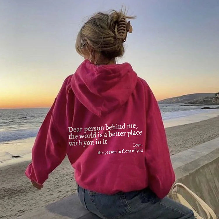 ELIN – Übergroßer Liebes-Hoodie