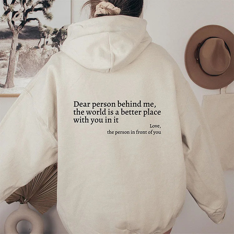 ELIN – Übergroßer Liebes-Hoodie