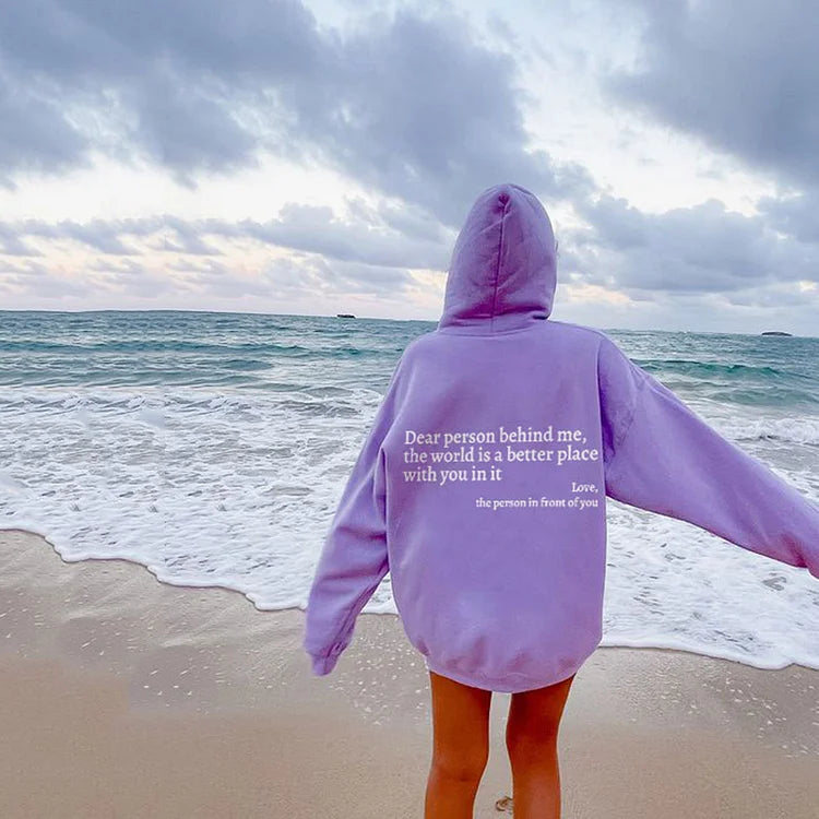 ELIN – Übergroßer Liebes-Hoodie