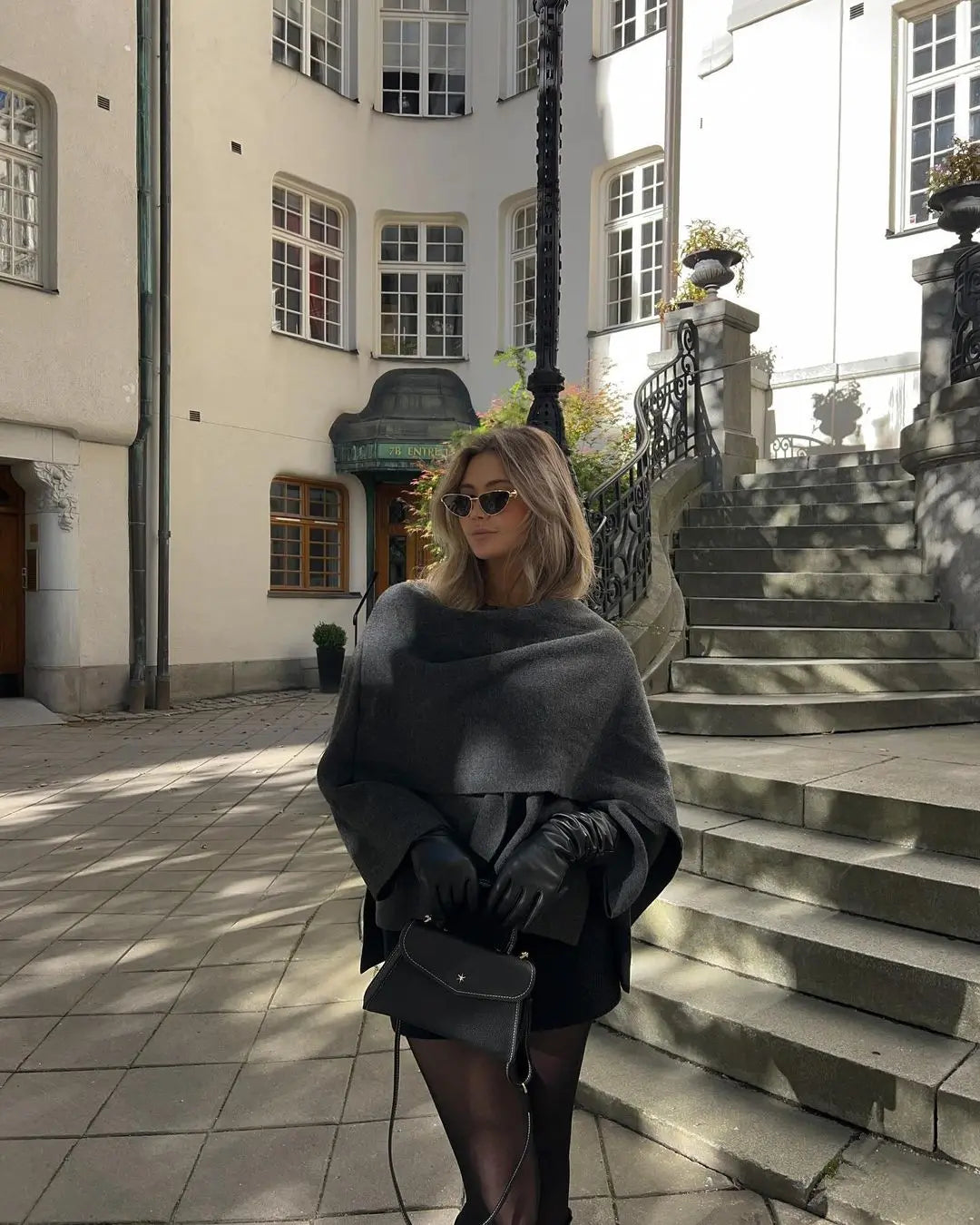 GRETA - Edler Schalmantel