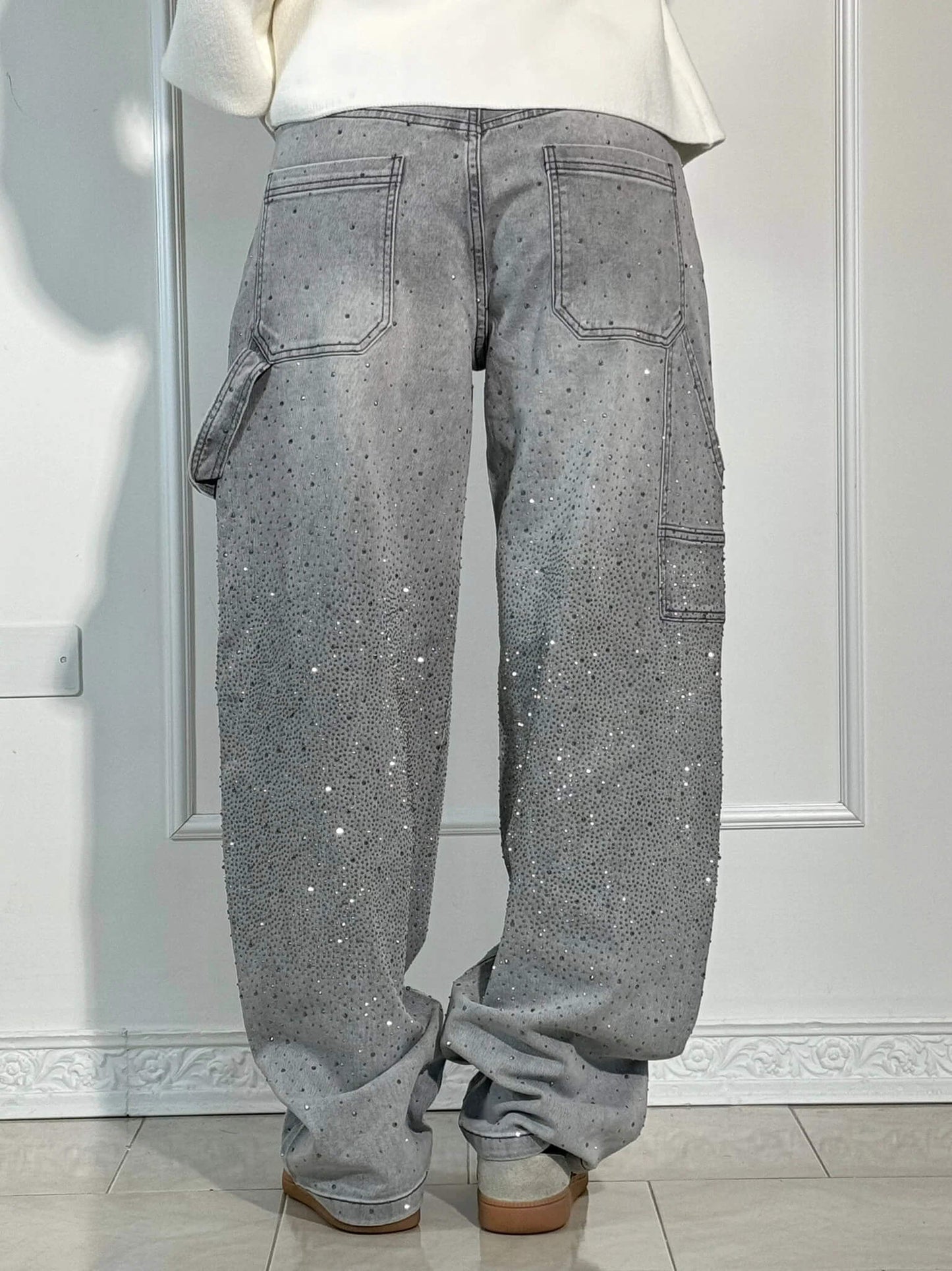 VELINA | Glitzer Jeans