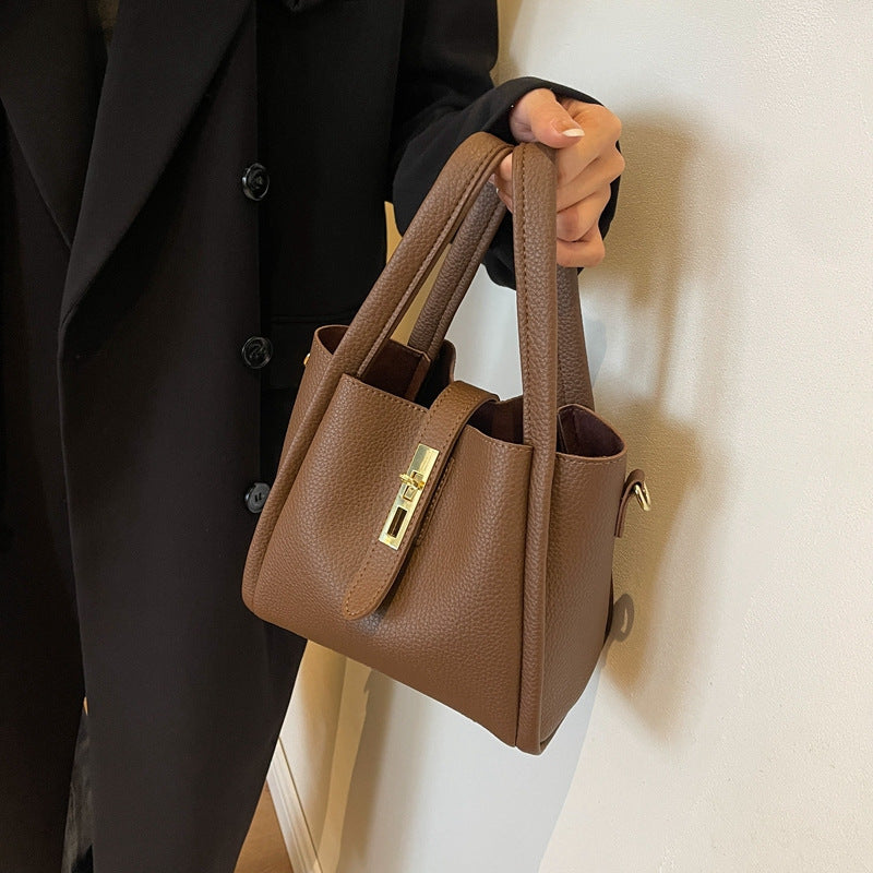 VERONA - Lederhandtasche
