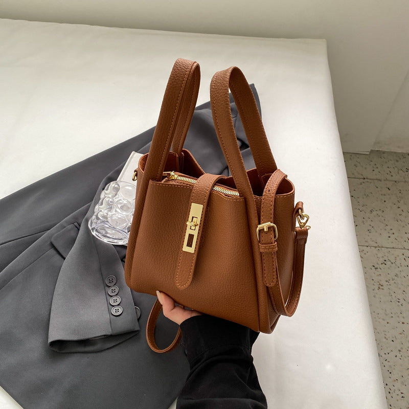 VERONA - Lederhandtasche