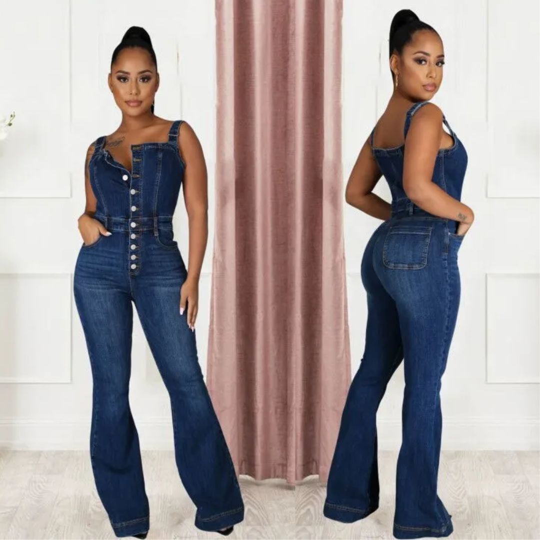 TINDRA | Kurvenreicher Jumpsuit