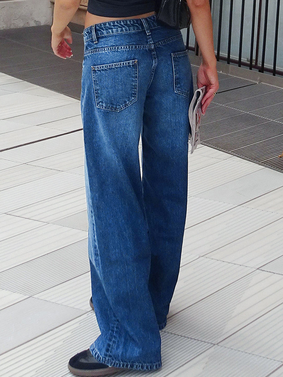 MIDA - Jeans mit weitem Bein