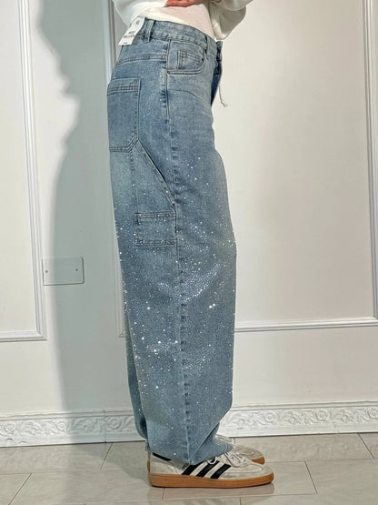 VELINA | Glitzer Jeans