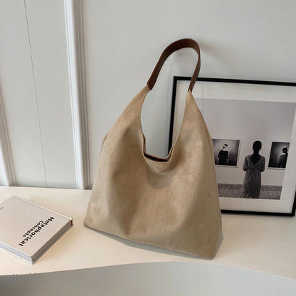 MILLE - Wildleder Tote Bag