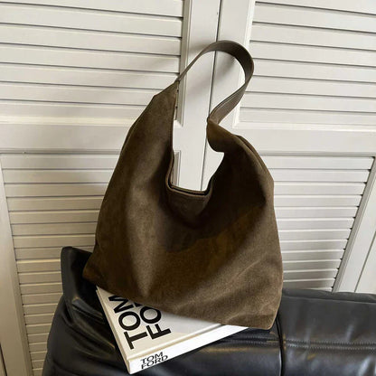 MILLE - Wildleder Tote Bag