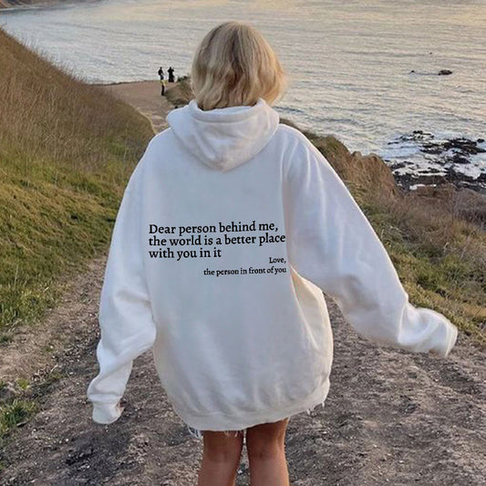 ELIN – Übergroßer Liebes-Hoodie