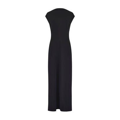 ALVA - Drapiertes Maxikleid