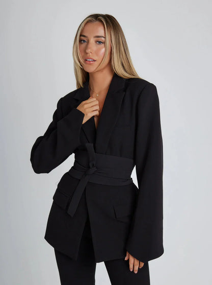 AIMEE – Blazer mit Gürtel